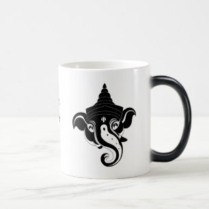 Create Your Own Black Ganesh Magic Mug