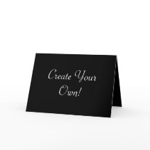 Create Your Own Black Horizontal