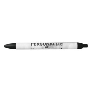 Create Your Own Black Ink Pen