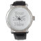 Create Your Own Black Leather Watch