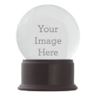 Create Your Own Black Marble Snow Globe!