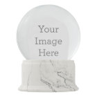 Create Your Own Black Marble Snow Globe!
