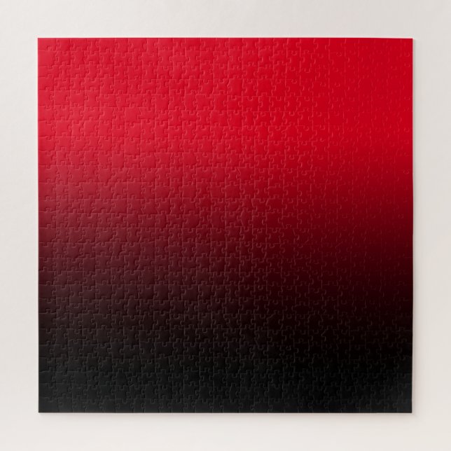 Create Your Own Black Ombre Jigsaw Puzzle (Vertical)