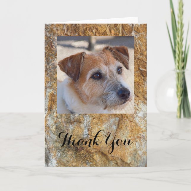 Create your own blank thank you card (Front)