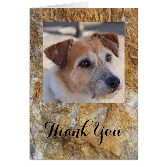 Create your own blank thank you card