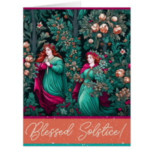 Create Your Own Blessed Solstice Garden Maidens