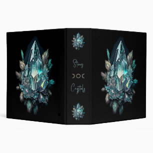 Create Your Own Blue Crystals Binder