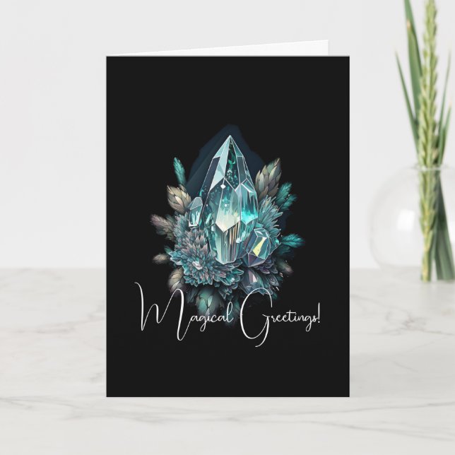 Create Your Own Blue Crystals Card (Front)