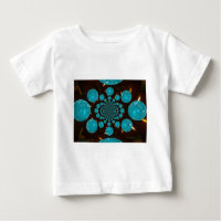 Create Your Own Blue Light Kaleidoscope Art Design