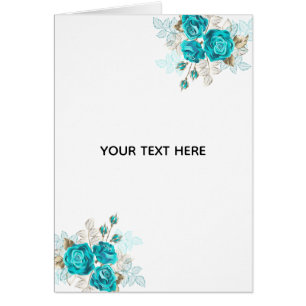 Create Your Own Blue Rose Elegant