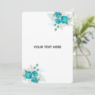 Create Your Own Blue Rose Elegant