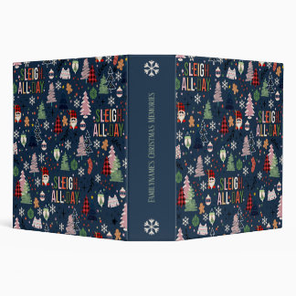 Create Your Own Blue Sleigh All Day Gnomes Binder