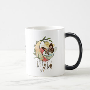 Create Your Own Boho Butterfly Moon Dreamcatcher Magic Mug