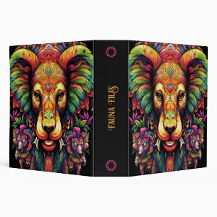 Create Your Own Boho Tribal Fantasy Animal Binder