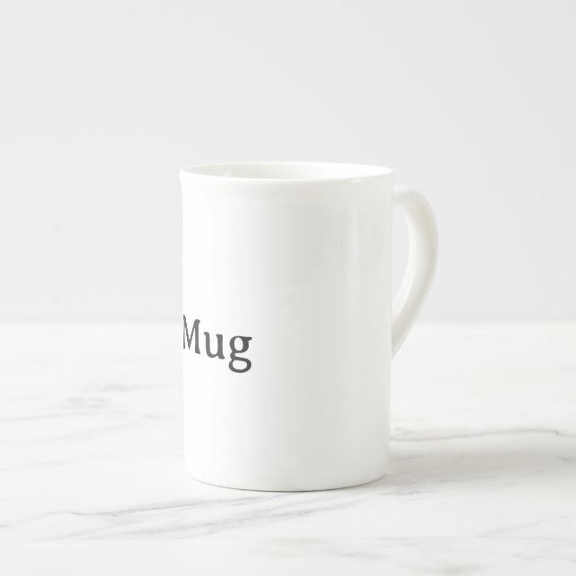 Create Your Own Bone China Mug (Front Right)