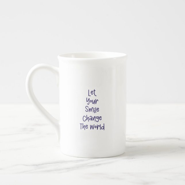 Create Your Own  Bone China Mug (Left)