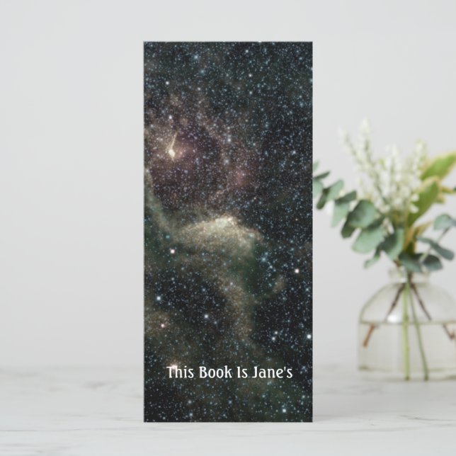 Create Your Own Bookmark With Background of Stars (Standing Front)