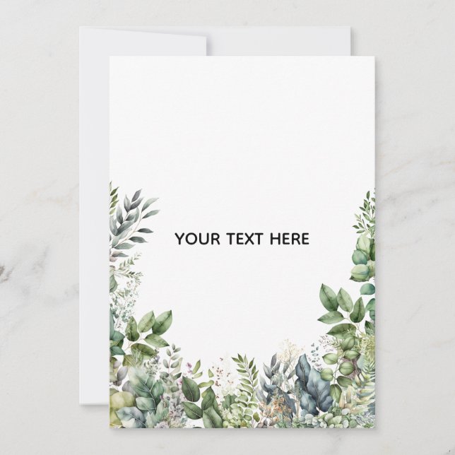 Create Your Own Botanical Design (Front)