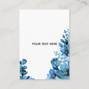 Create Your Own Botanical Design Business Card