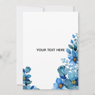 Create Your Own Botanical Design Invitation