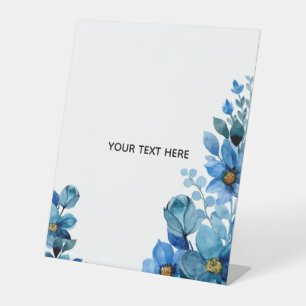 Create Your Own Botanical Design Pedestal Sign