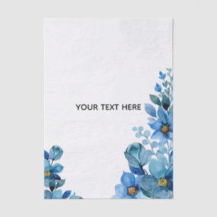 Create Your Own Botanical Design Tissue Paper