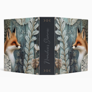 Create Your Own Botanical Red Fox Binder
