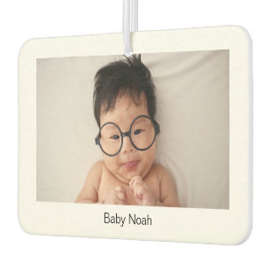 Create Your Own Both Sides Baby Photo Unique Car Air Freshener