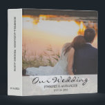 Create your own bride and groom photo wedding 3 ri binder<br><div class="desc">Create your own personal photo wedding album.
You can add your own photo at the front and a photo at the back to create a very unique and personal Wedding Album.
Add your own text and the front and at the spine.</div>
