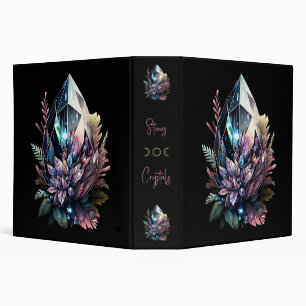 Create Your Own Bright Crystals Binder