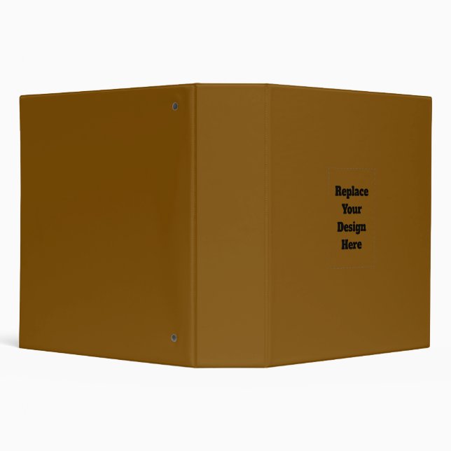 Create Your Own Brown Binder (Background)