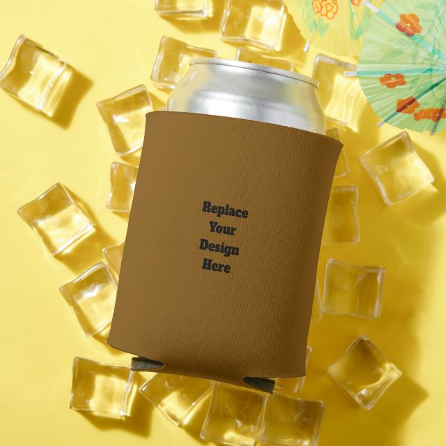 Create Your Own Brown Can Cooler (In Situ Summer)
