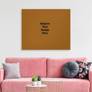 Create Your Own Brown Canvas Print