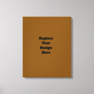 Create Your Own Brown Canvas Print