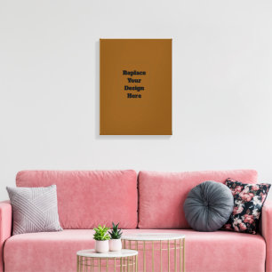 Create Your Own Brown Canvas Print