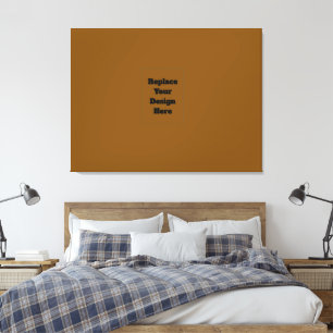 Create Your Own Brown Canvas Print