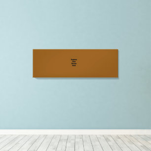 Create Your Own Brown Canvas Print