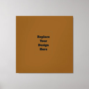 Create Your Own Brown Canvas Print