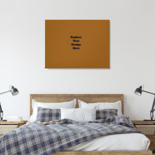 Create Your Own Brown Canvas Print