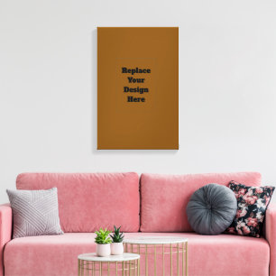 Create Your Own Brown Canvas Print