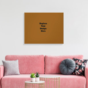 Create Your Own Brown Canvas Print