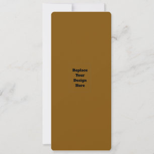 Create Your Own Brown Card