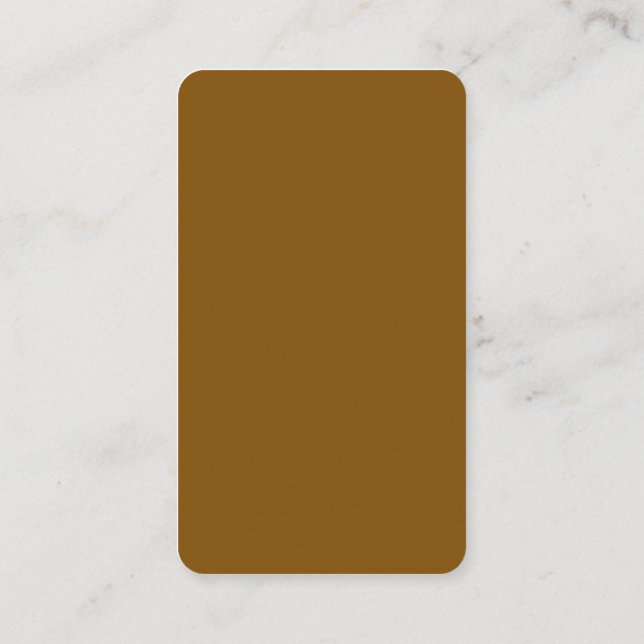 Create Your Own Brown Enclosure Card (Back)
