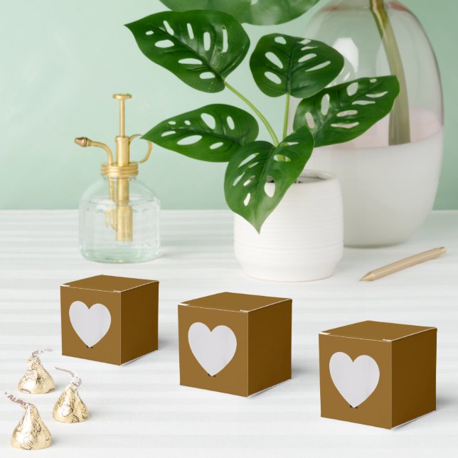 Create Your Own Brown Favor Box (Multiple)
