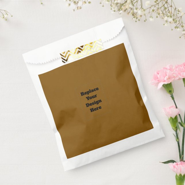 Create Your Own Brown Favour Bag (Sealed)