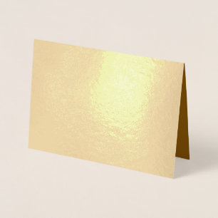 Create Your Own Brown Foil Card