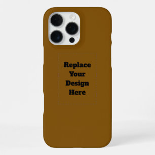 Create Your Own Brown iPhone 16 Pro Max Case