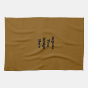 Create Your Own Brown Kitchen Towel