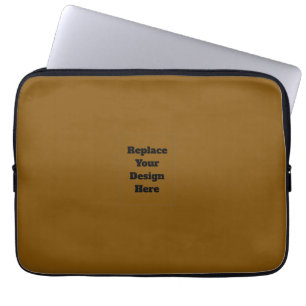 Create Your Own Brown Laptop Sleeve