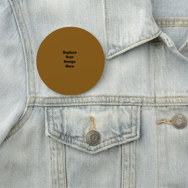 Create Your Own Brown Name Tag (In Situ)